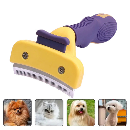 PawGentle Grooming Brush – Anti-Knot Comb for Large Dogs & Cats