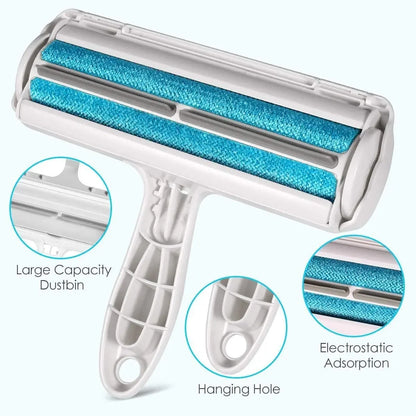 EasyRoll Hair Remover – Self-Cleaning Pet Hair Roller for Home Use